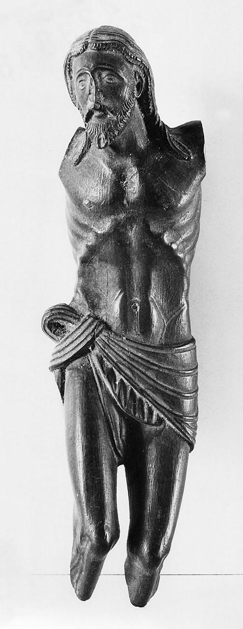 Cristo crocifisso (scultura) - bottega tedesca (metà sec. XVI)