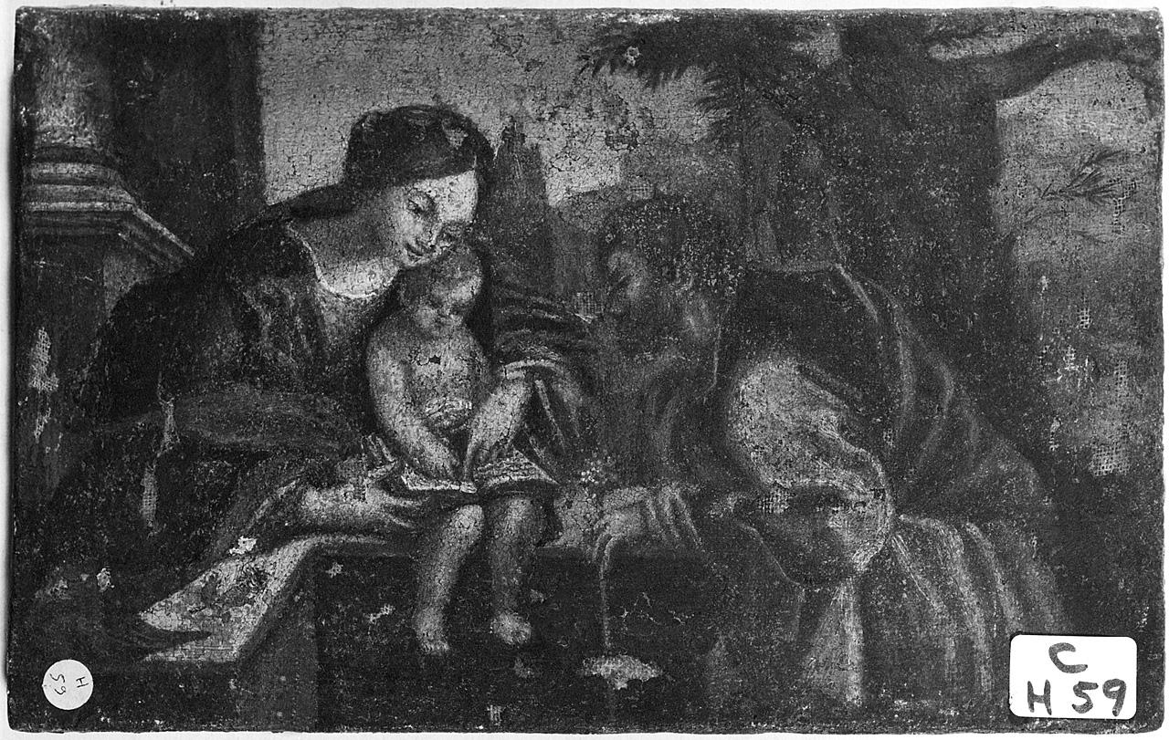 Sacra Famiglia (dipinto) - ambito romano (seconda metà sec. XVII)