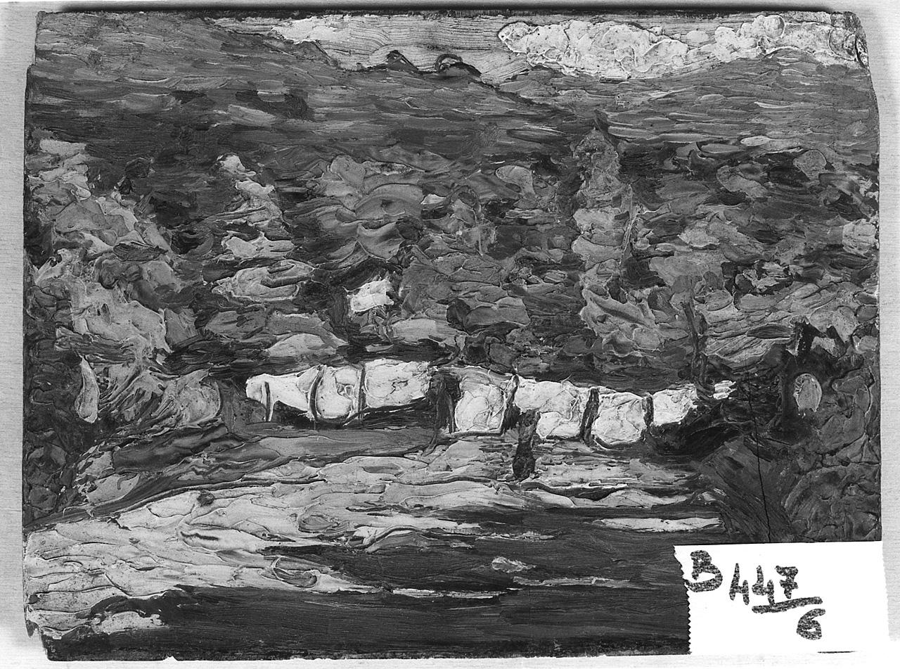 paesaggio (dipinto) - ambito romano (primo quarto sec. XX)