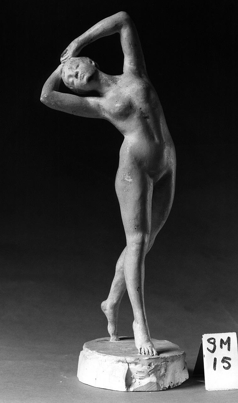 figura femminile nuda (statuetta) di Cataldi Amleto (primo quarto sec. XX)