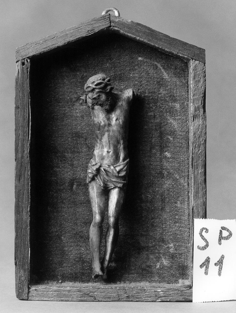 Cristo crocifisso (scultura) - bottega romana (seconda metà sec. XVIII)