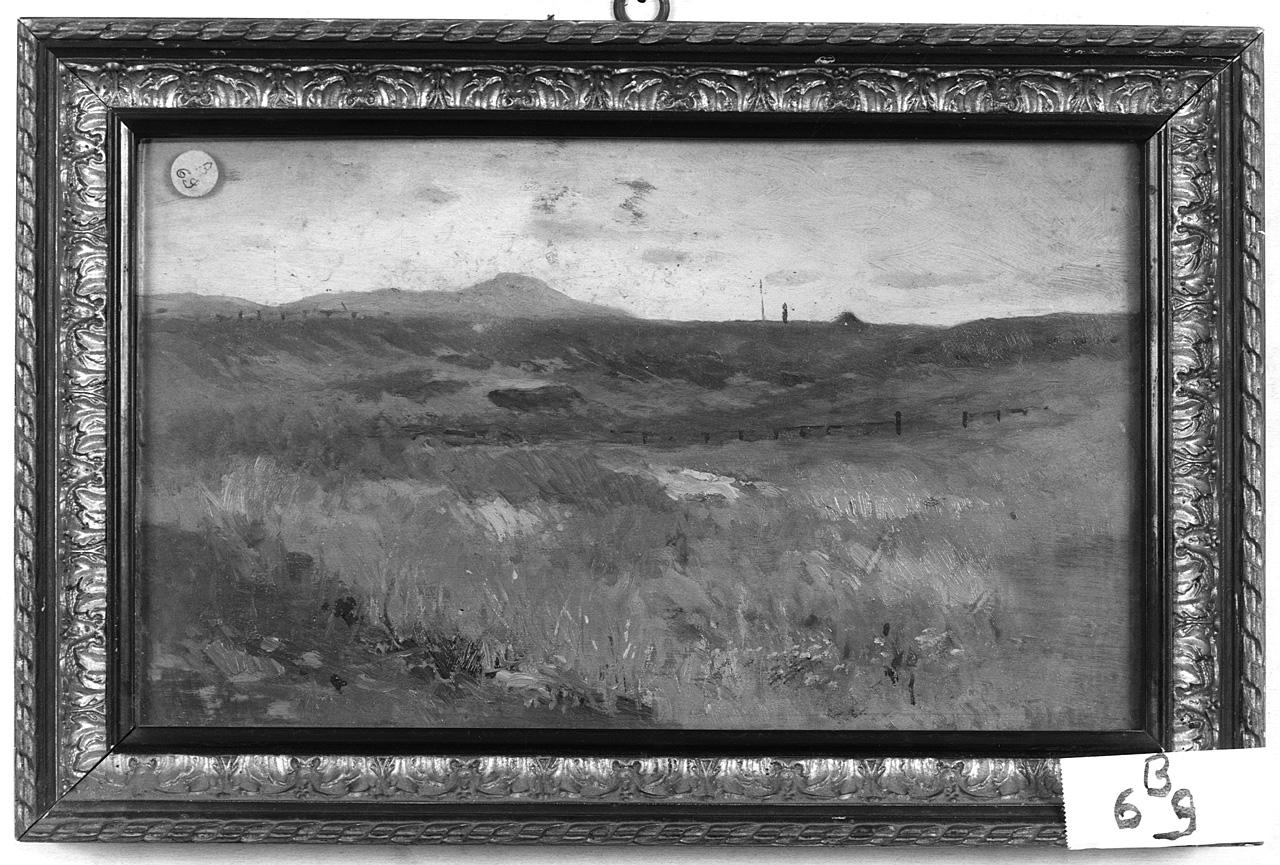 paesaggio (dipinto) di Raggio Giuseppe (ultimo quarto sec. XIX)