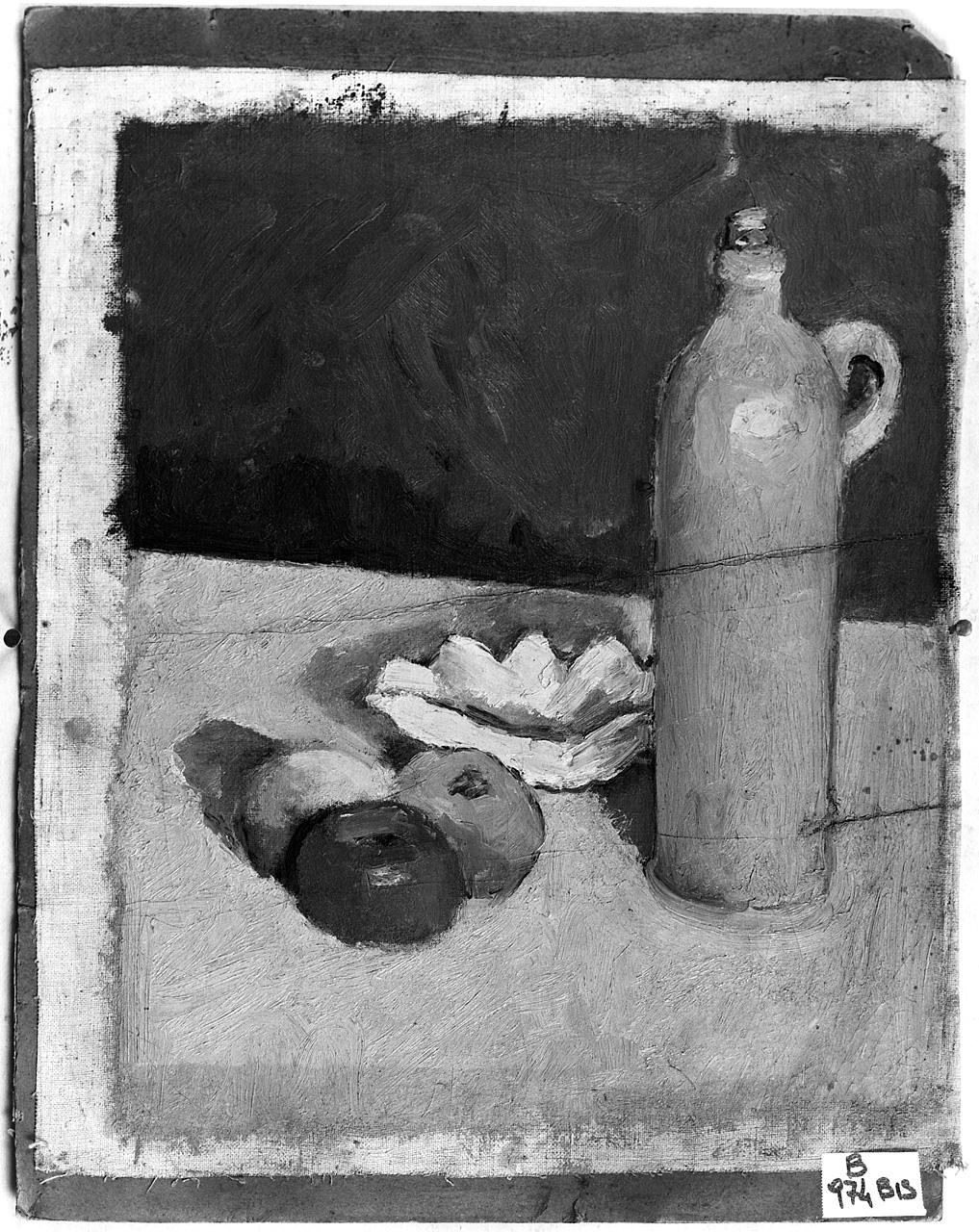 natura morta con frutta (dipinto) - ambito romano (prima metà sec. XX)