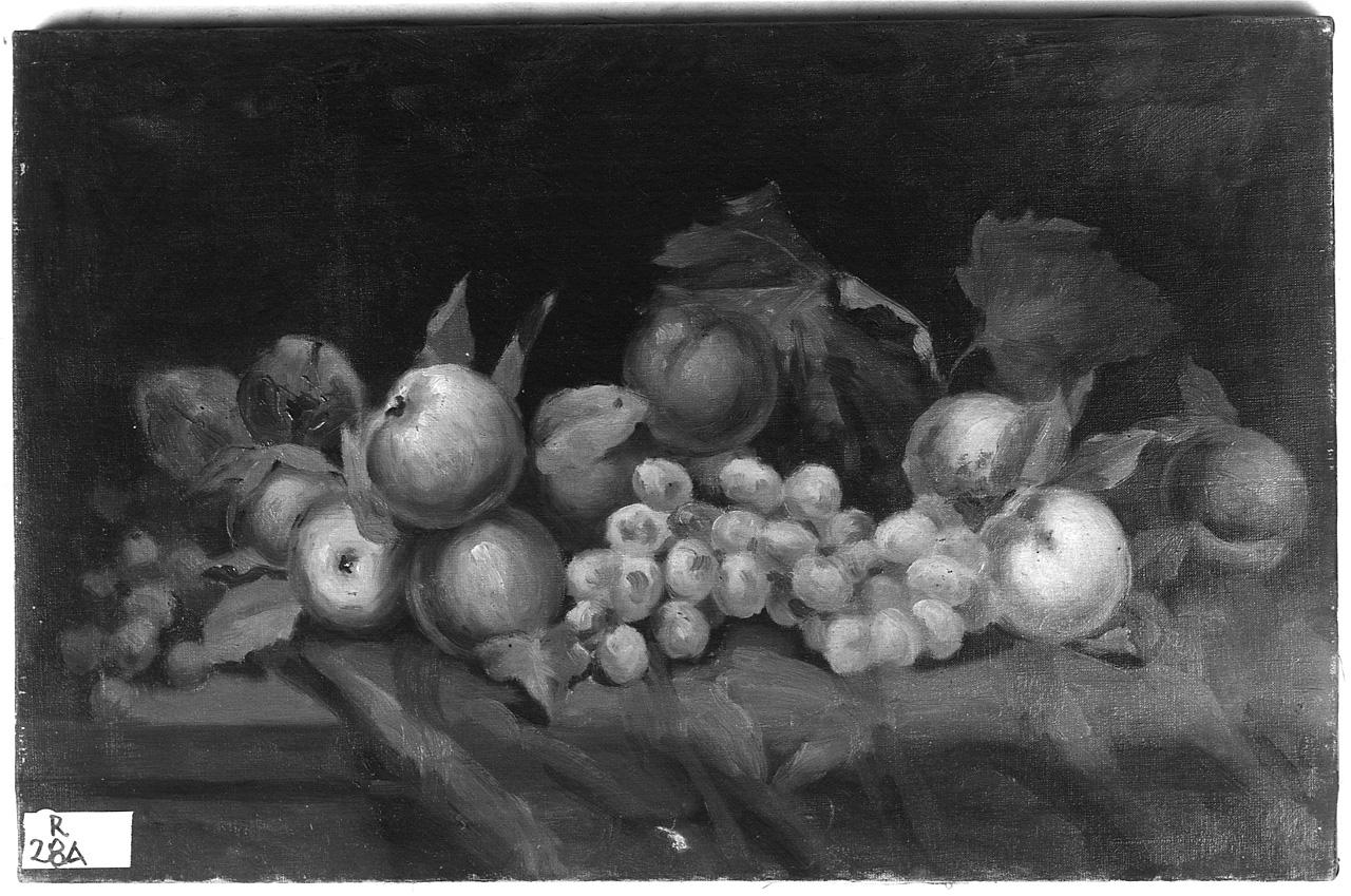 natura morta con frutta (dipinto) - ambito romano (prima metà sec. XX)