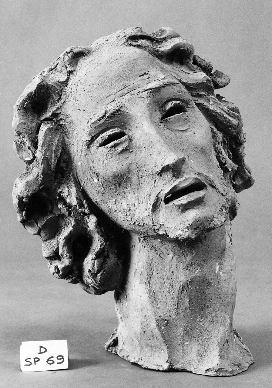 testa di Cristo (scultura) - bottega romana (inizio sec. XX)