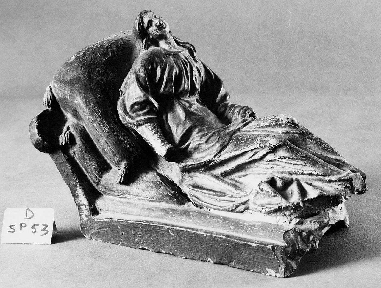 Santa Rosalia (statuetta) - bottega siciliana (metà sec. XVIII)