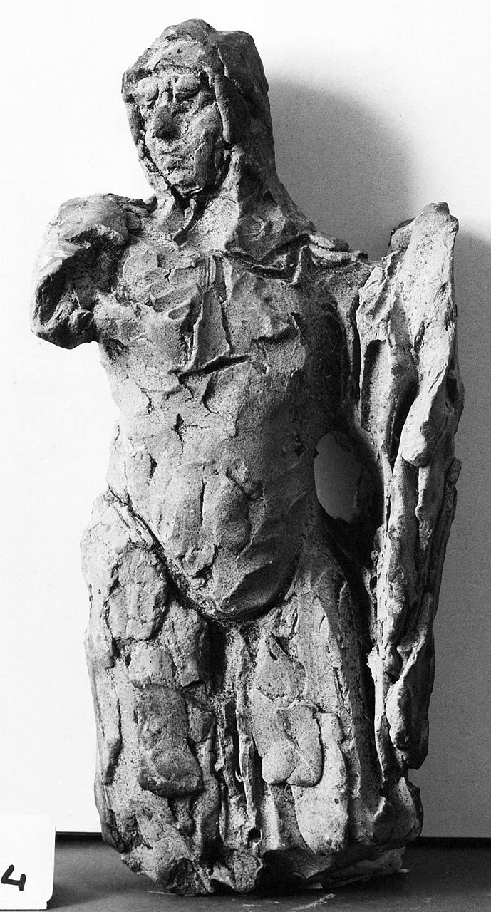 giovane guerriero (statuetta) - bottega romana (inizio sec. XX)