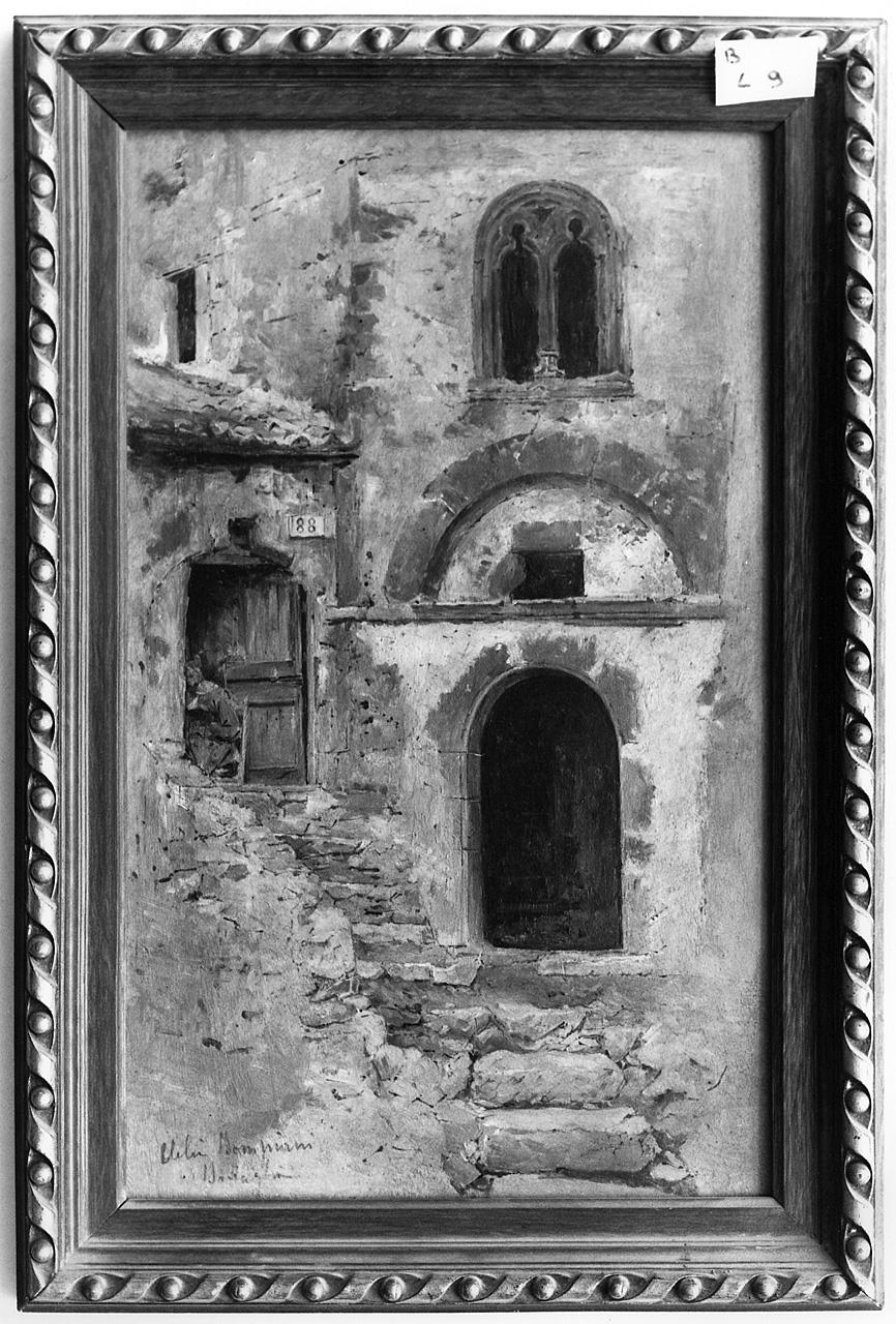 architettura (dipinto) di Bompiani Battaglia Clelia (fine sec. XIX)