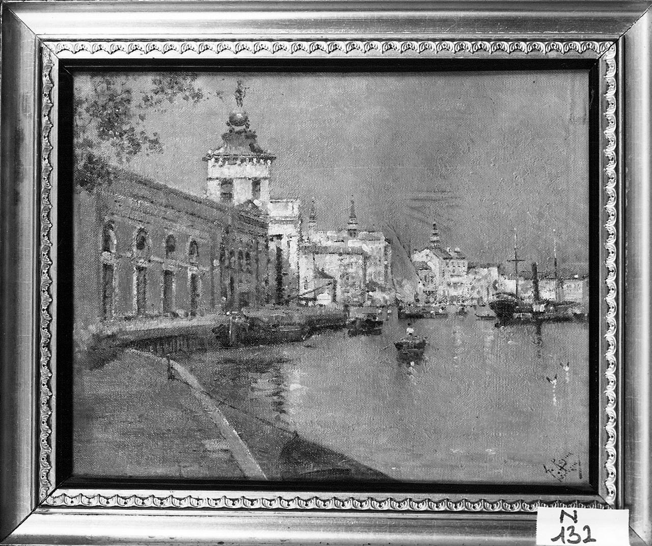 veduta di Venezia (dipinto) di Reina Calcedonio (ultimo quarto sec. XIX)