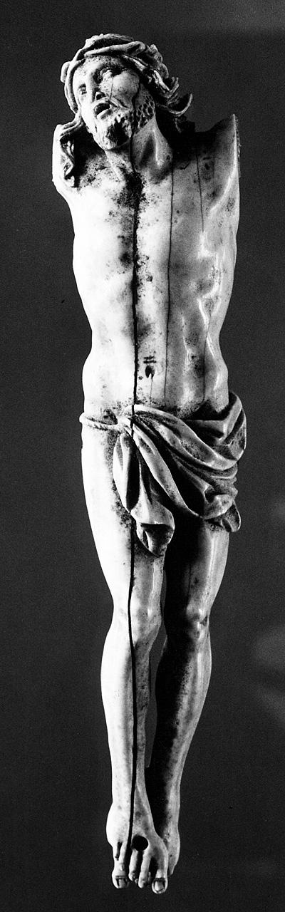 Cristo crocifisso (scultura) - bottega italiana (seconda metà sec. XVIII)