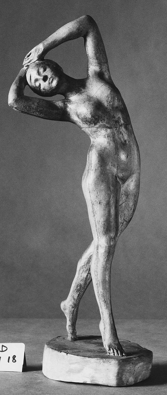 figura femminile nuda (statuetta) di Cataldi Amleto (primo quarto sec. XX)