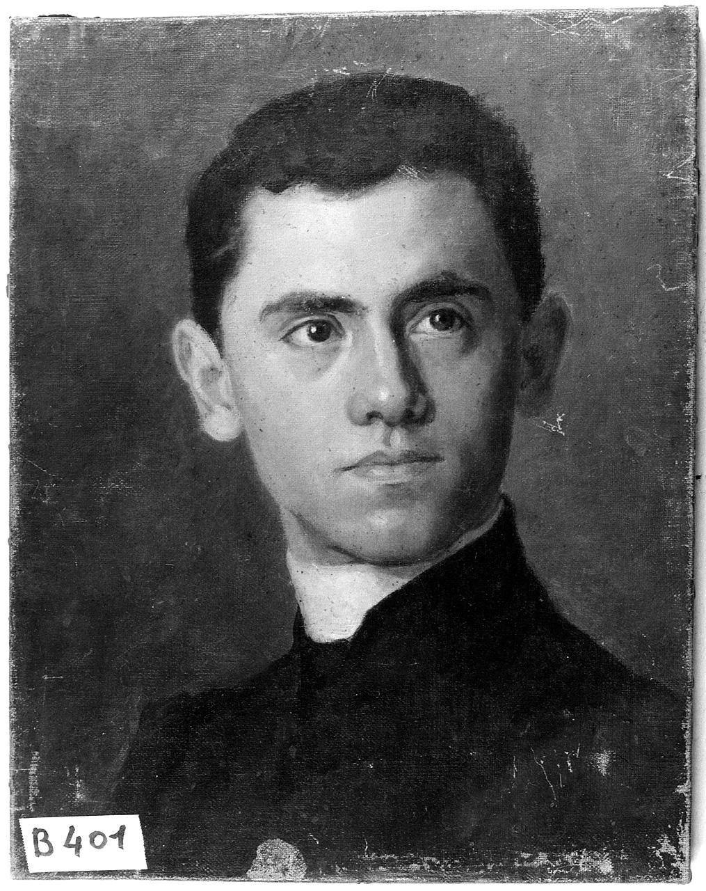 ritratto d'uomo (dipinto) - ambito romano (ultimo quarto sec. XIX)