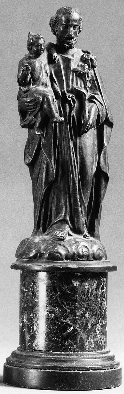 San Giuseppe e Gesù Bambino (statuetta) - bottega romana (inizio sec. XX)
