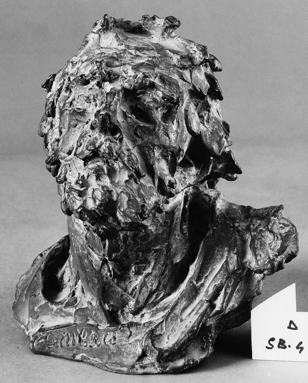ritratto di Omero (scultura) di Dossena Alceo (sec. XX)