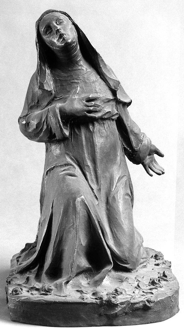 Santa Teresa (statuetta) di Dossena Alceo (sec. XX)