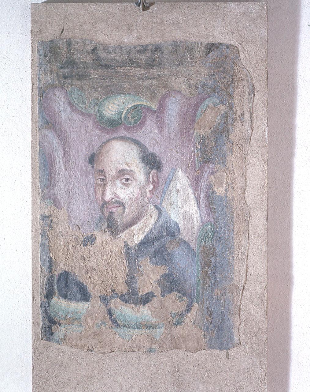 ritratto di frate Giuliano Doffi, vescovo di Svezzano (dipinto, frammento) - ambito fiorentino (sec. XVI)