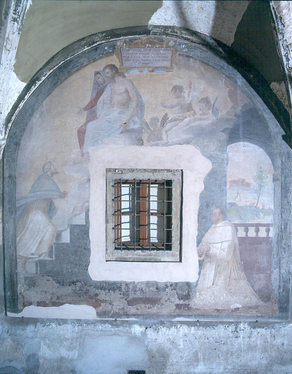 San Domenico ascende in cielo (dipinto) di Gamberucci Cosimo (sec. XVI) 