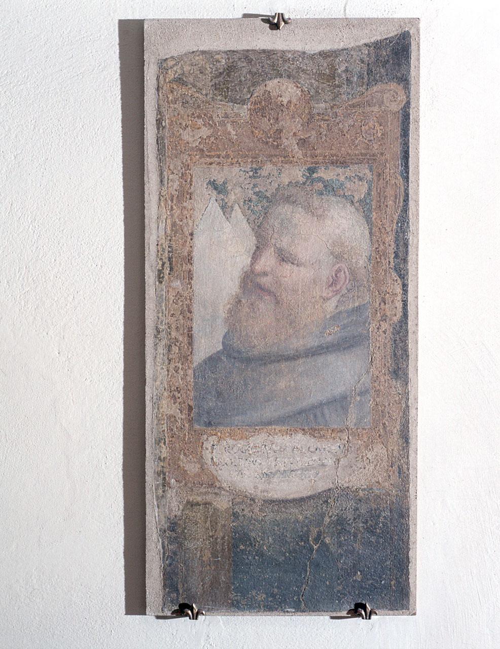 ritratto vescovo Ruggero Calcagni, vescovo di Castro (dipinto, frammento) di Barbatelli Bernardino detto Poccetti (?) (sec. XVI)