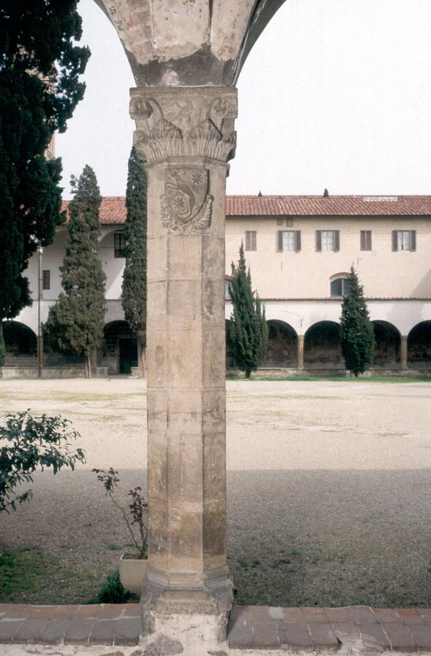 stemma (colonna) - produzione fiorentina (sec. XIV)