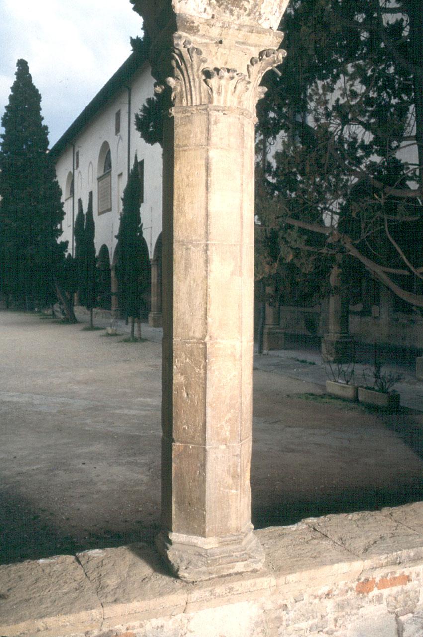 colonna - produzione fiorentina (metà sec. XIV)