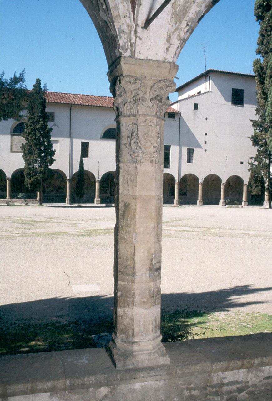 stemma gentilizio della famiglia Ubriachi (colonna) - produzione fiorentina (sec. XIV)