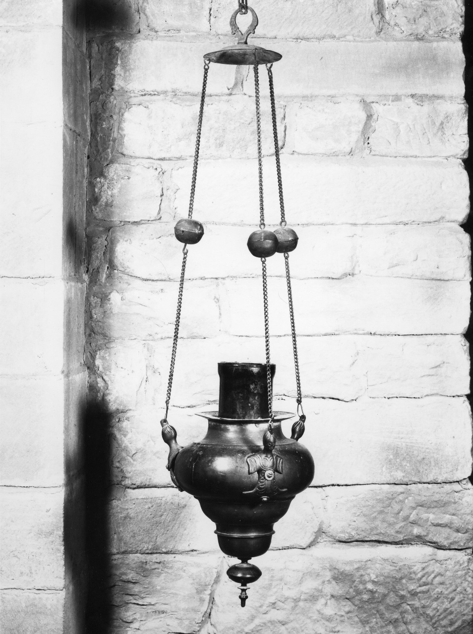 lampada pensile - bottega toscana (sec. XVII)