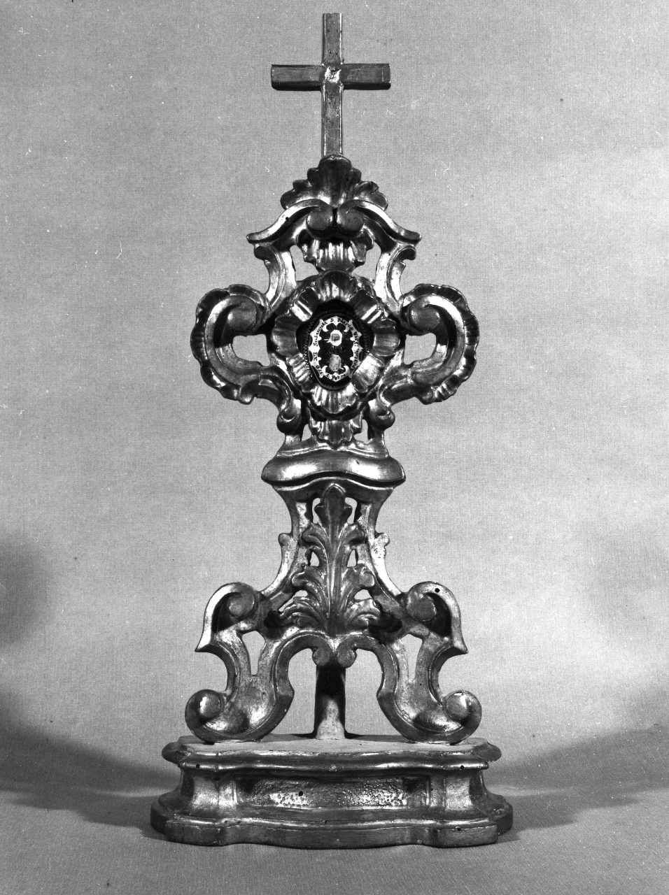 Reliquiario della B. Vergine e di S. Pietro Apostolo (reliquiario - a ostensorio) - bottega toscana (sec. XVIII)