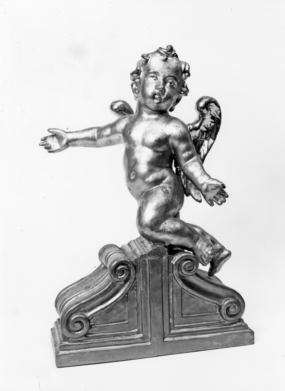 angelo (scultura, serie) - ambito toscano (metà, seconda metà sec. XVIII, sec. XIX)