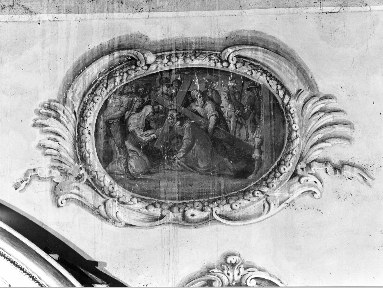 salita di Cristo al monte Calvario (dipinto) di Allori Alessandro (scuola) (sec. XVI)