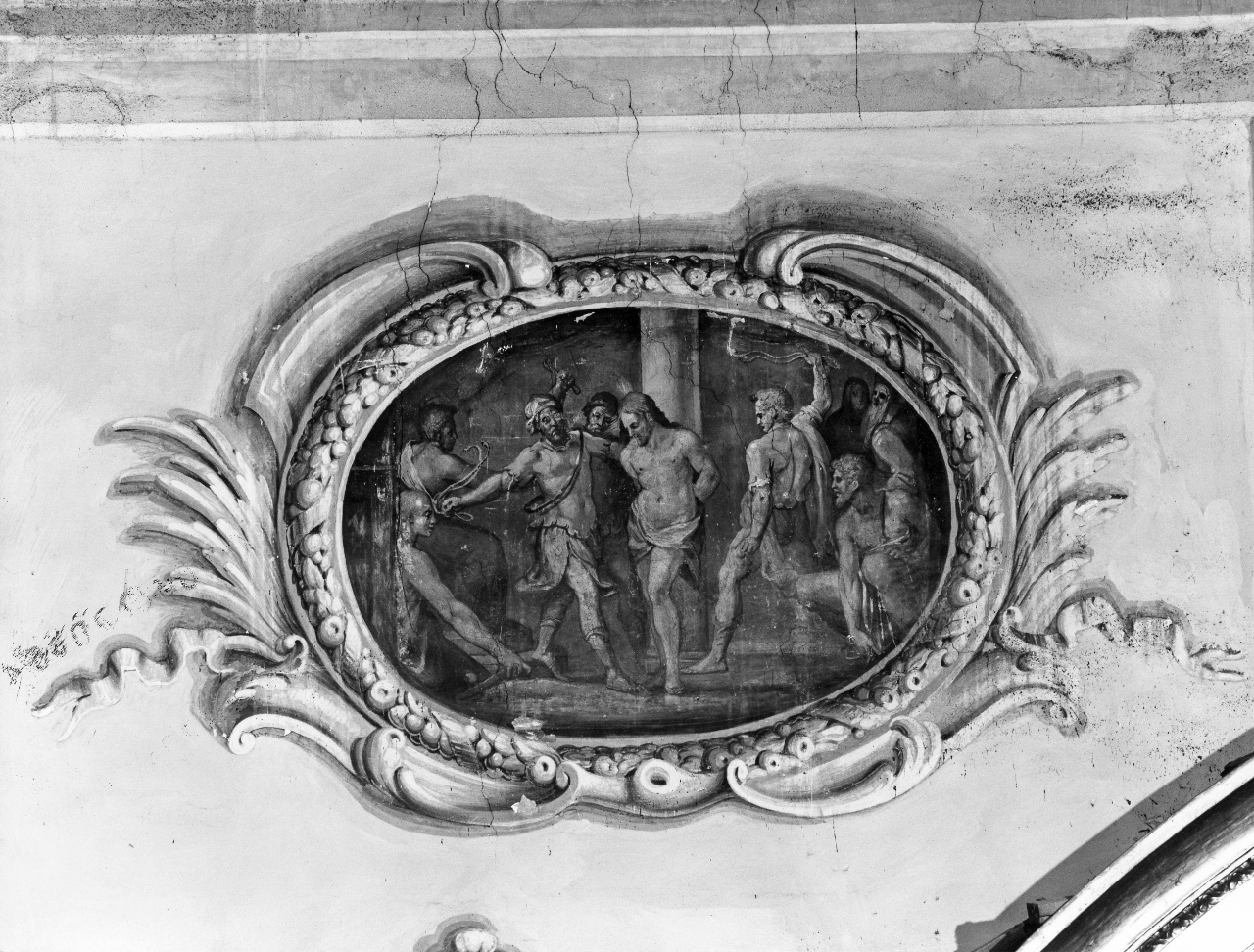 flagellazione di Cristo (dipinto) di Allori Alessandro (scuola) (sec. XVI)