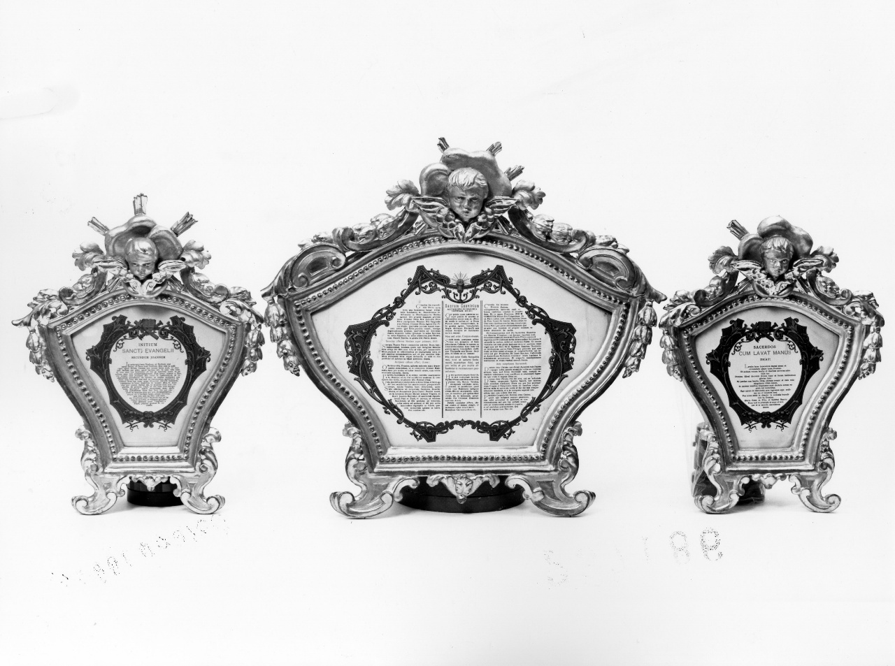 servizio di cartagloria - bottega toscana (metà sec. XIX)