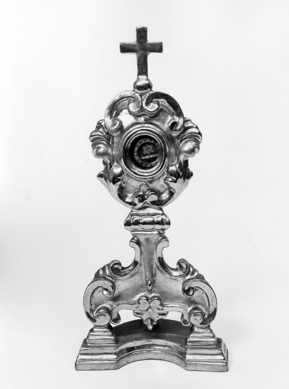 reliquiario - a ostensorio - bottega fiorentina (seconda metà sec. XVIII)