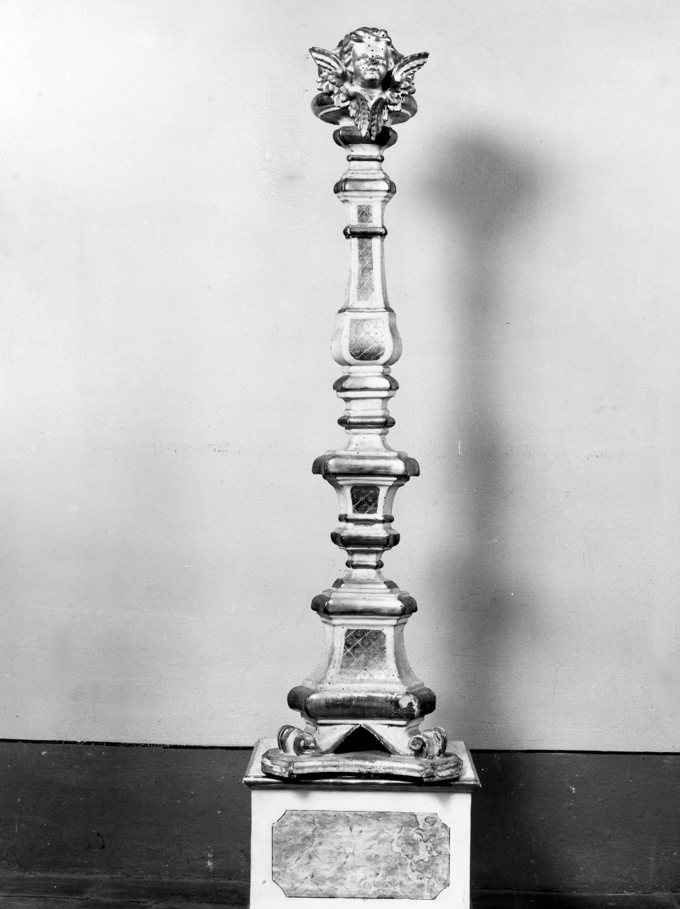 base per croce d'altare - bottega toscana (seconda metà sec. XVIII)