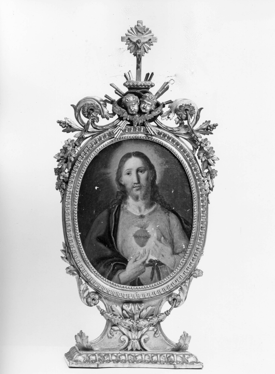 Sacro Cuore di Gesù (dipinto) - ambito fiorentino (metà sec. XIX)