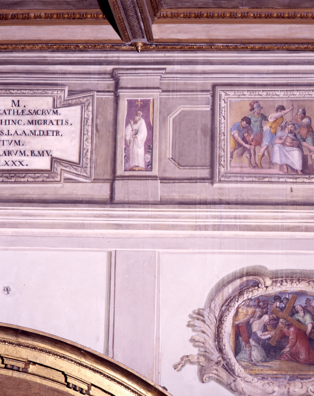 San Benedetto (dipinto) di Allori Alessandro (scuola) (sec. XVI)