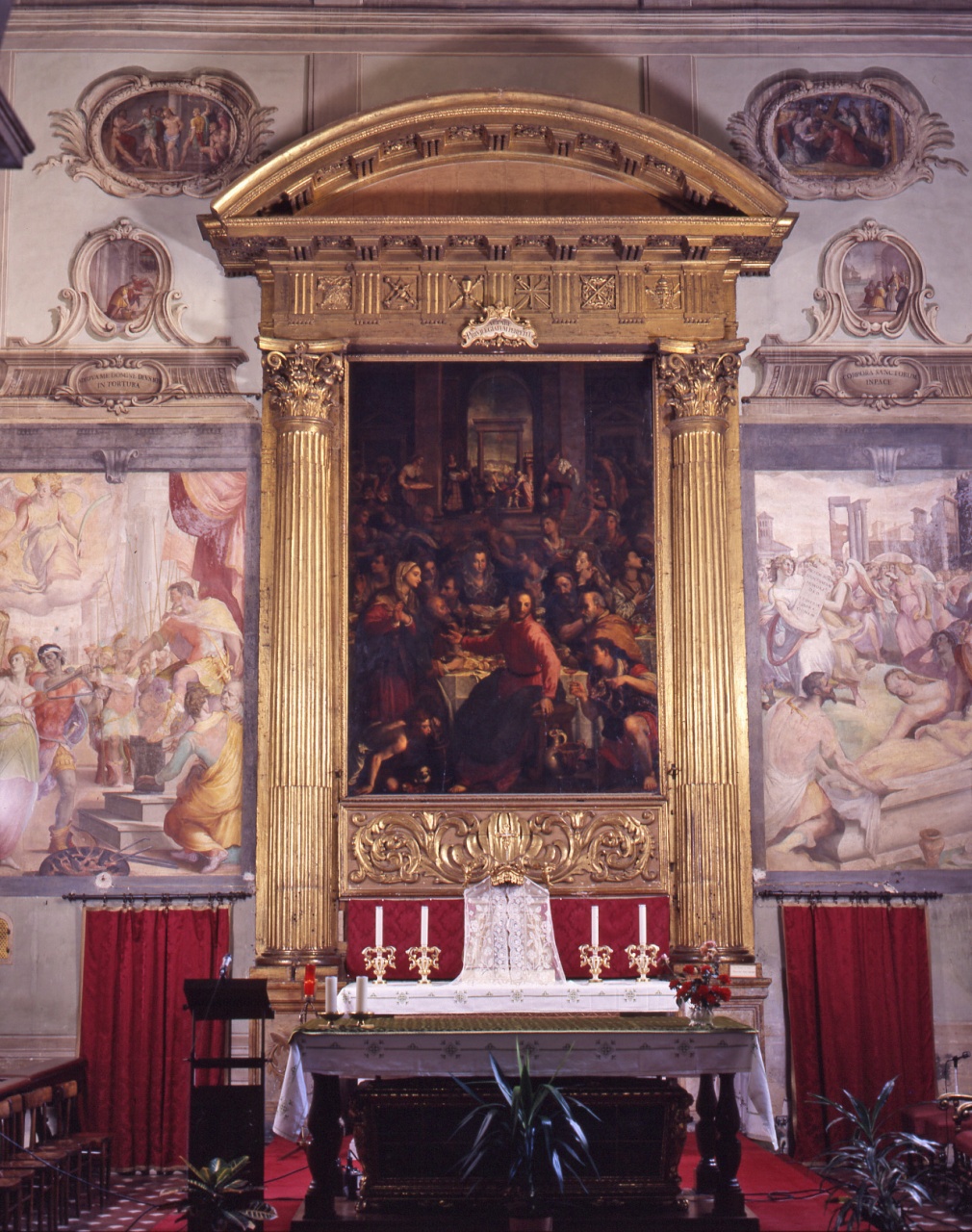 altare maggiore - bottega fiorentina (sec. XVI)