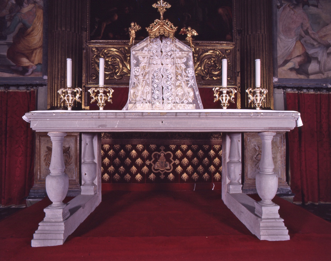 mensa d'altare - bottega fiorentina (sec. XVI)