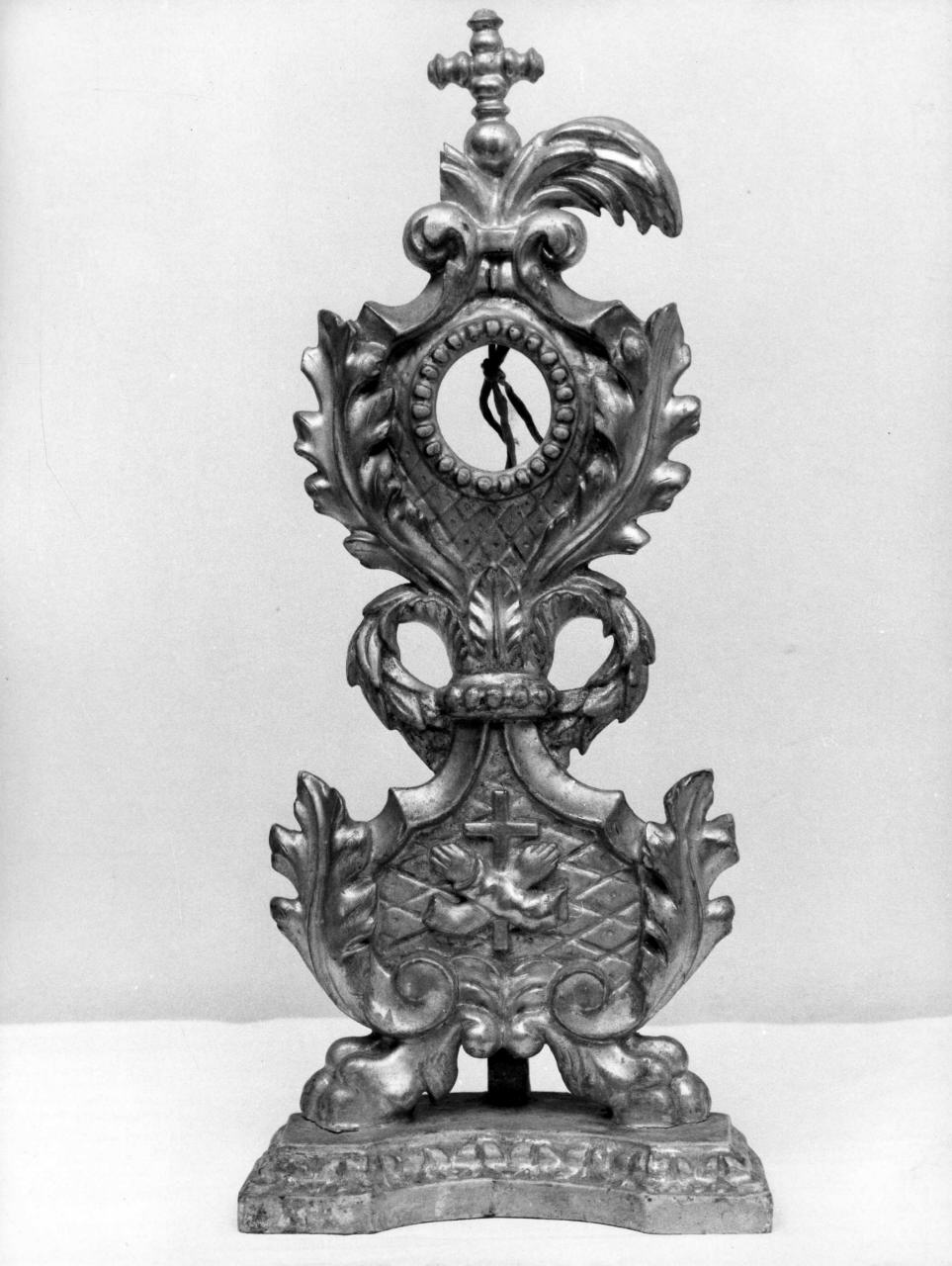 reliquiario - a ostensorio - bottega toscana (ultimo quarto sec. XVIII)