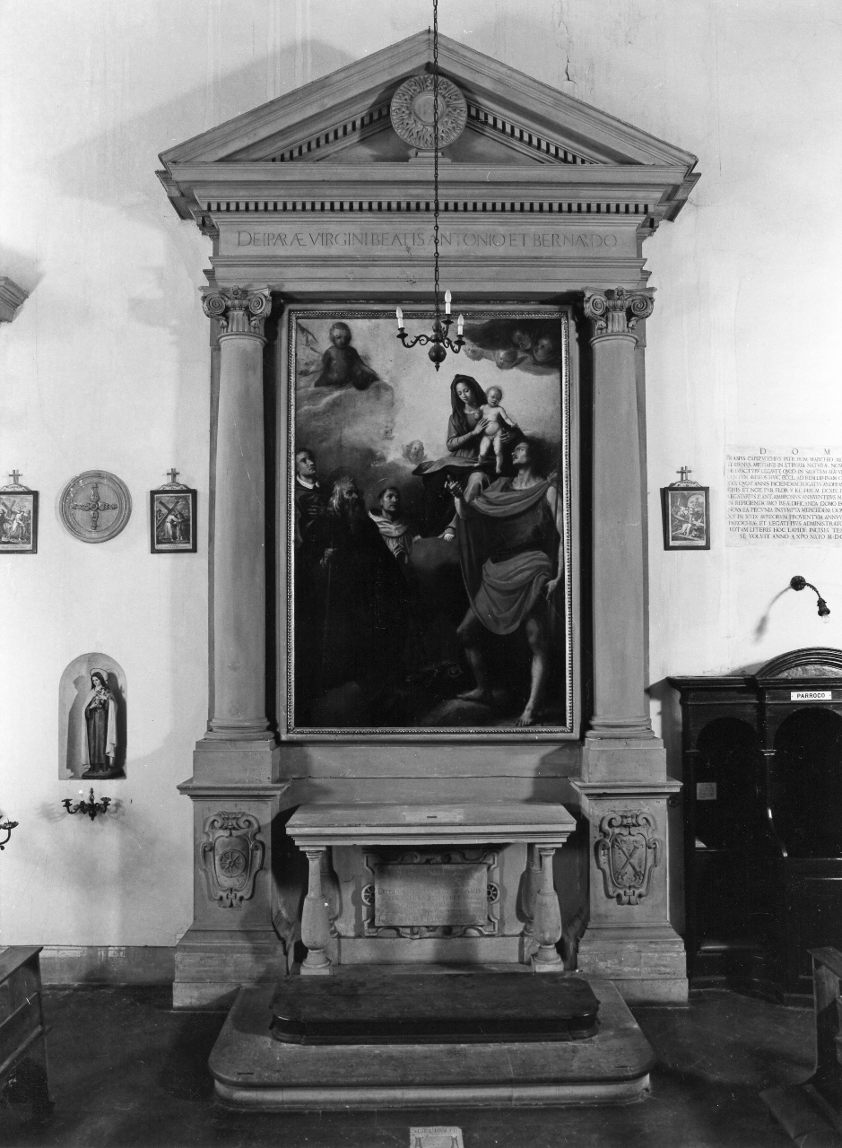 altare - a edicola - bottega fiorentina (sec. XVII)