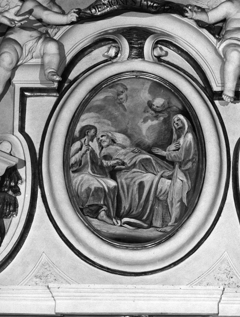 morte di San Giuseppe (dipinto) di Ciabilli Giovanni Camillo (sec. XVIII)