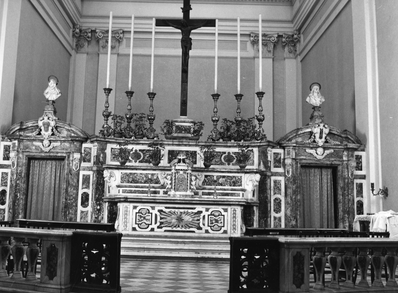 altare maggiore - bottega fiorentina (inizio sec. XVIII)