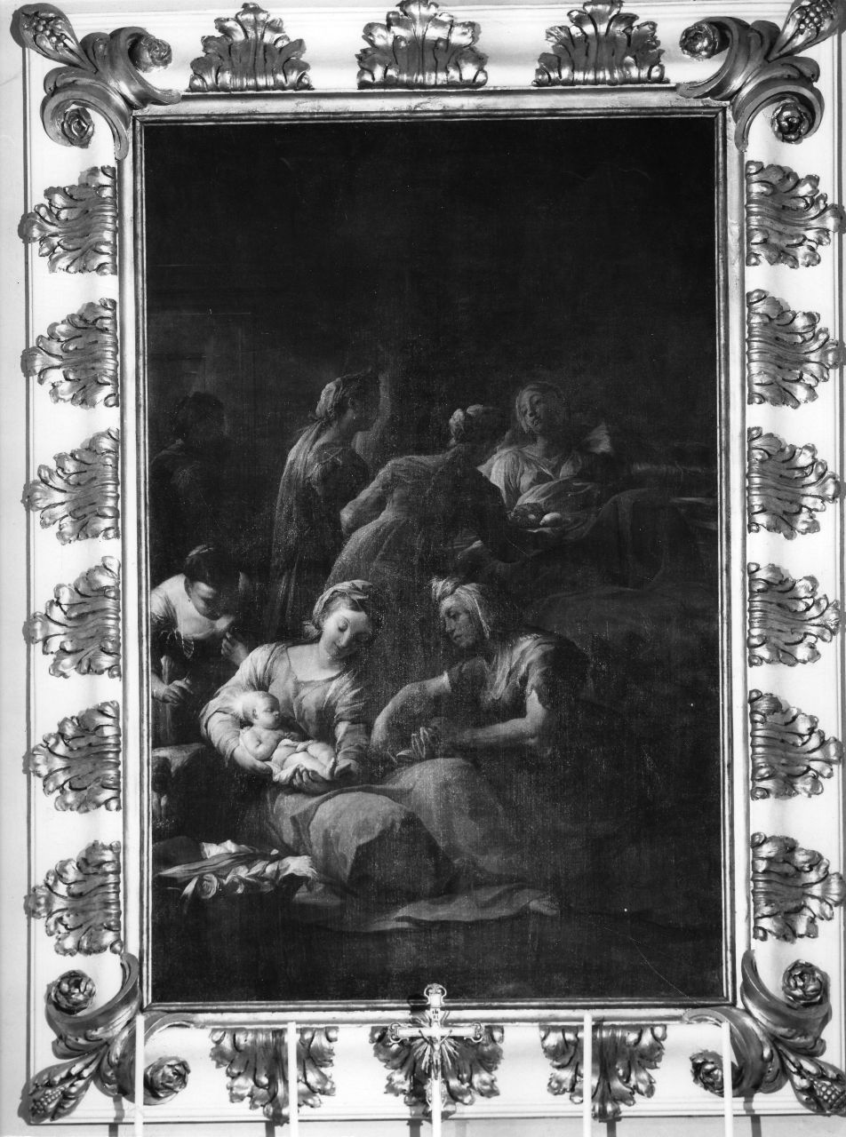 nascita di Maria Vergine (dipinto) di Gherardini Alessandro (sec. XVII)