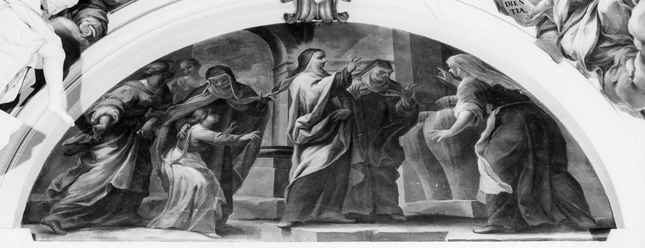 un miracolo di Santa Maria Maddalena dei Pazzi (dipinto) di Bonechi Matteo (sec. XVIII)