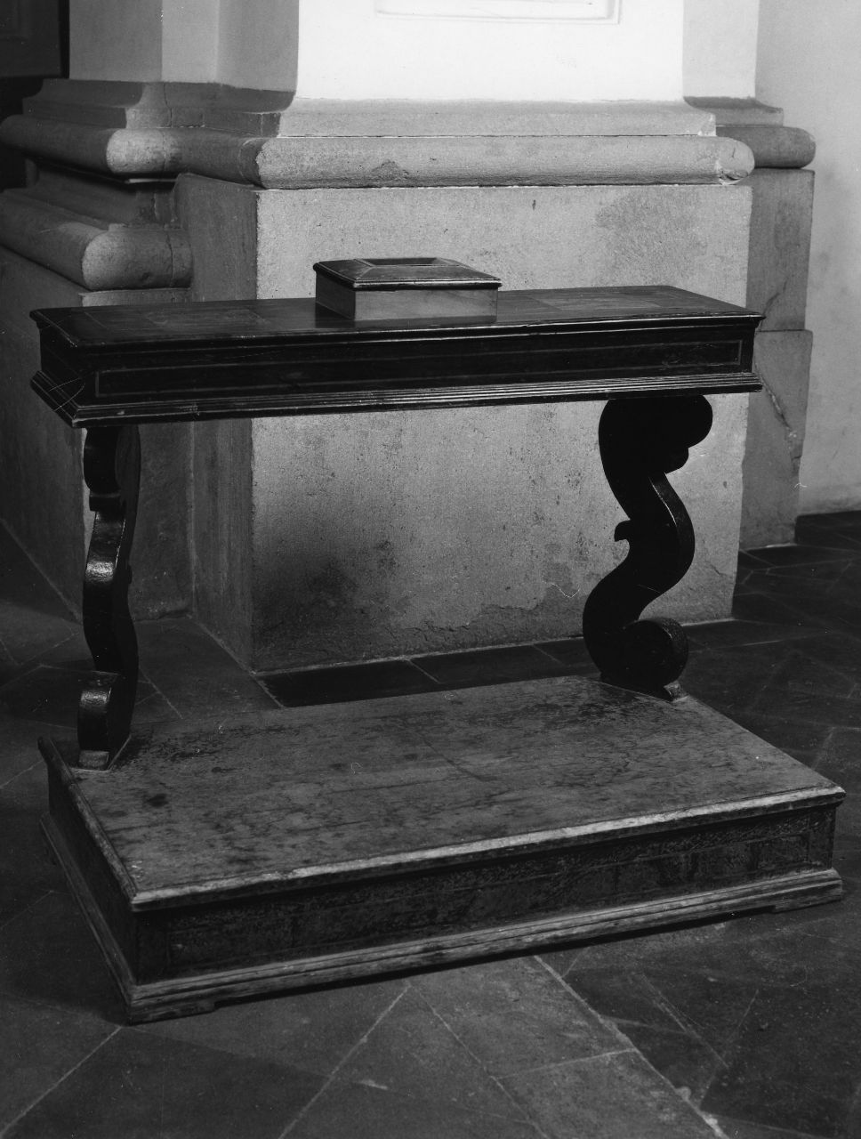 inginocchiatoio - bottega fiorentina (fine sec. XVIII)