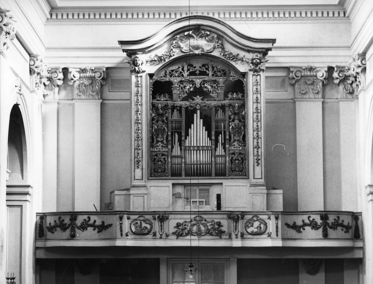 cassa d'organo - bottega fiorentina (inizio sec. XVIII)