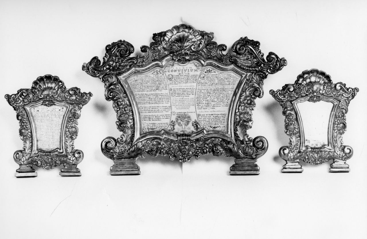 servizio di cartagloria, serie - bottega toscana (inizio sec. XVIII)