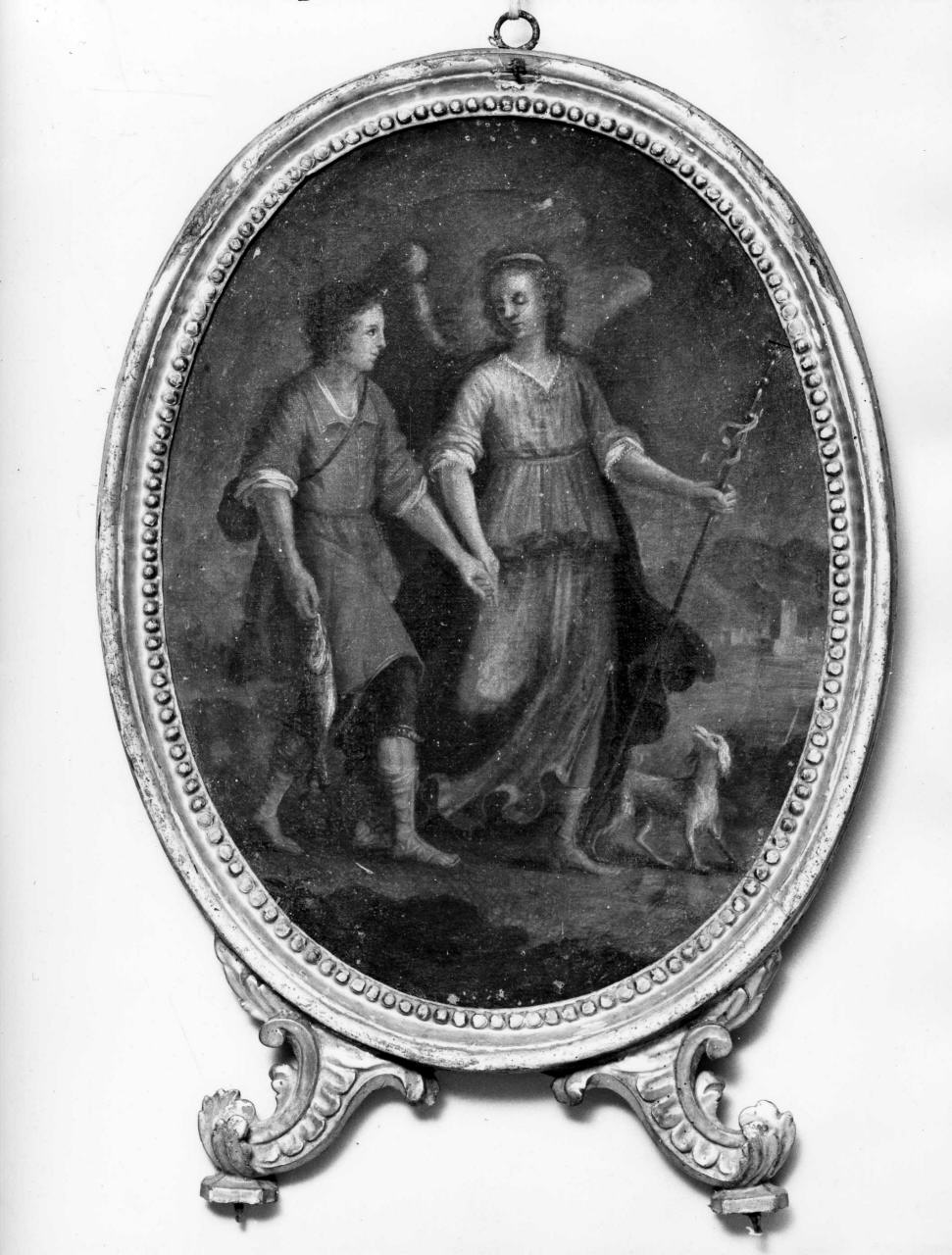 Tobia e l'Angelo (dipinto) - ambito toscano (sec. XVIII)