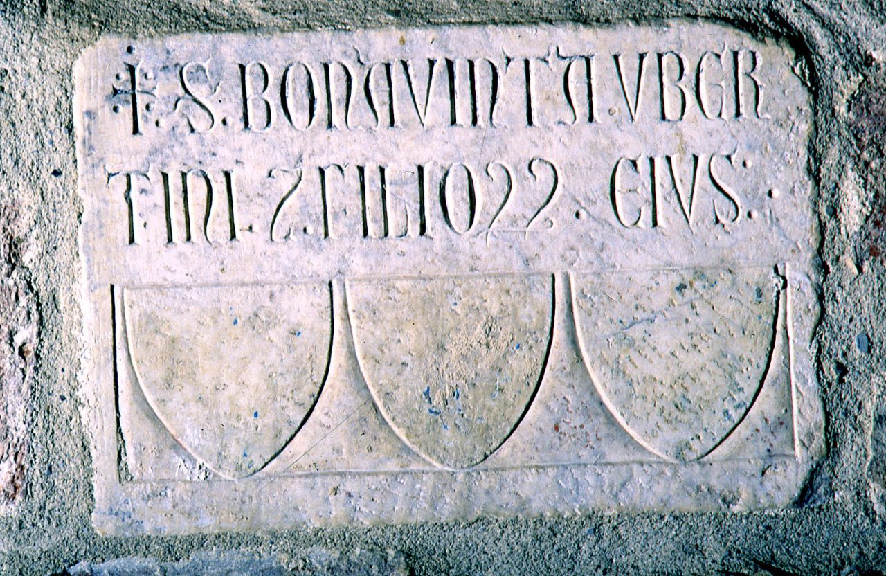 lapide tombale - bottega fiorentina (prima metà sec. XV)