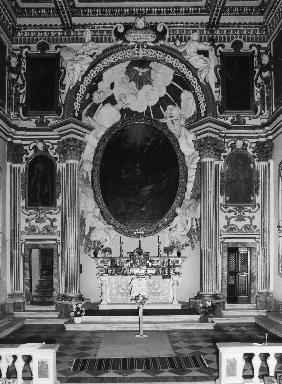 cornice architettonica con motivi decorativi e figure (decorazione plastica) di Foggini Giovanni Battista (sec. XVIII)