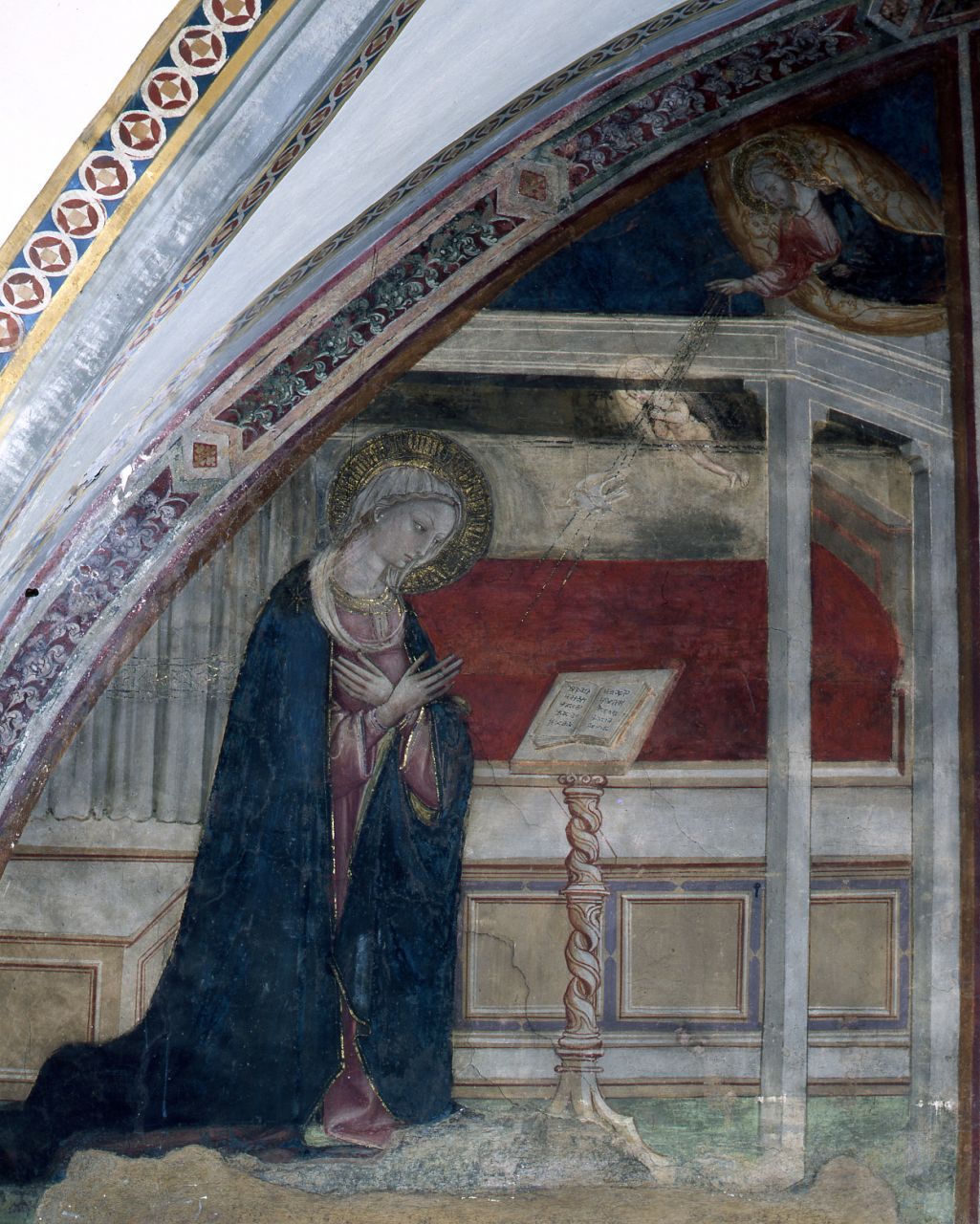 Madonna annunciata (dipinto) di Bicci di Lorenzo (sec. XV)